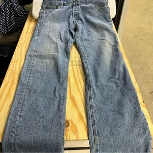 Levi’s 501 Button-Fly Jeans Men’s 36x__ Straight Leg Vintage Light Wash
